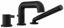 Basico Pressure Balance 3-Piece Roman Tub Filler with Hand Shower