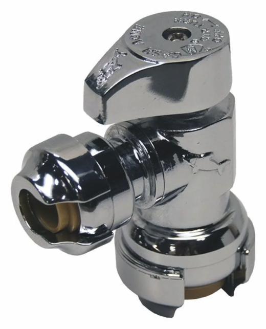 1/2" x 1/4" Angle Stop Lead Free