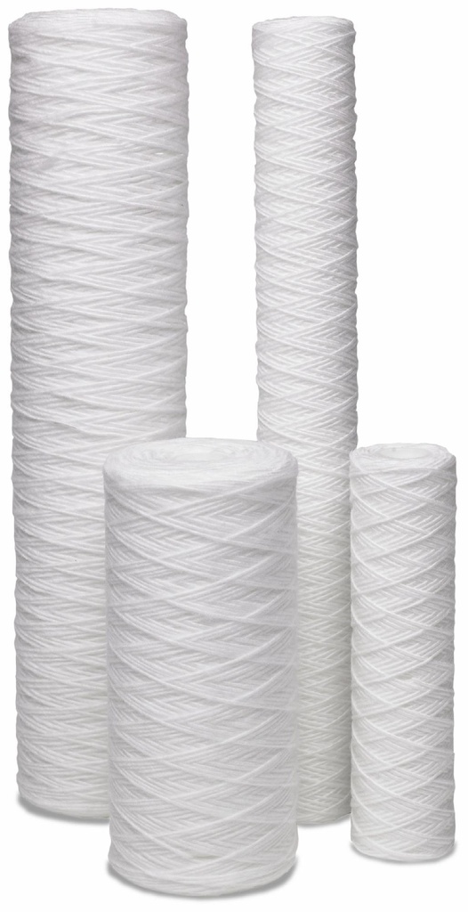 PSW-50-10 2.5" x 10" 50 Micron String Wound (PSW) Filter Cartridge