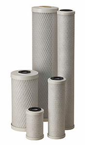 CBC-BB 4-5/8" x 9.75" .5 Micron Carbon Briquette (CBC) Cartridge Filter