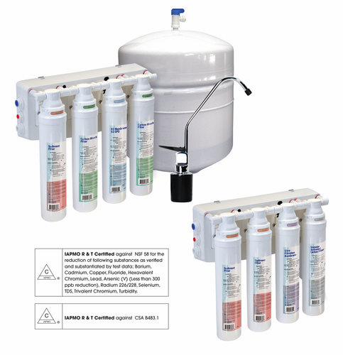 AQF PLAT QCRO4V-75, 75GPD, STD CHROME AG FAUCET