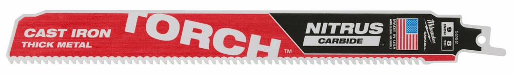 9" TORCH W/NITRUS CARBIDE 1PK