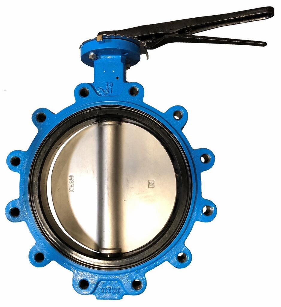 4 WFR BFV CI EPDM STAINLESS STEEL DISC LEVER HANDLE