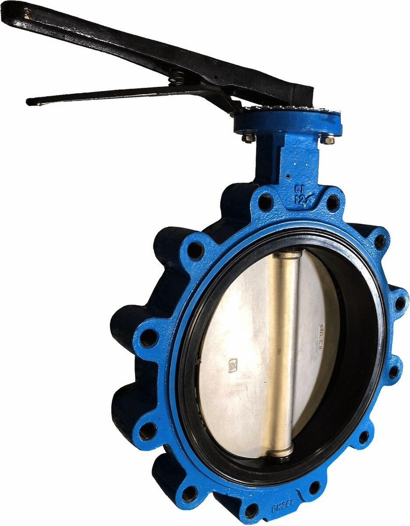 3 KVC WAFER BFV LEVER STAINLESS STEEL DISC BUNA