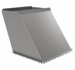 18" x 8" - 16" x 15" Plenum Take Off 4" rise 28 ga