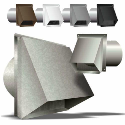 6" Fresh Air Intake Galvanized