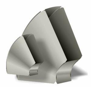 8" x 24" Long Way 90 Degree Duct Elbow