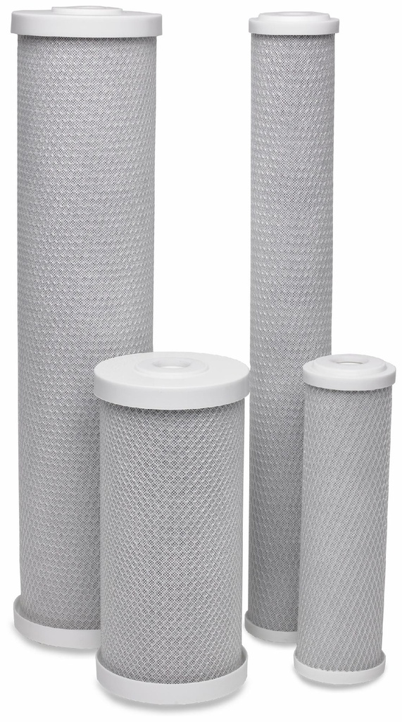P-CB-10-10 2.5" x 10" 10 Micron Carbon Block (CB) Filter Cartridge