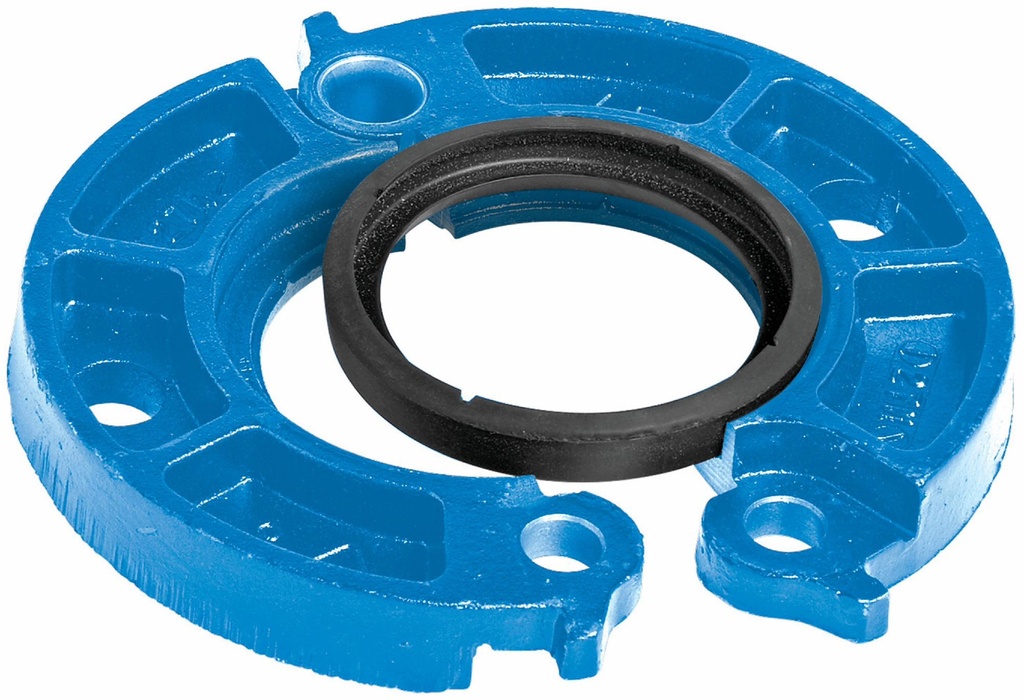 2" Vic-Flange Adapter Blue for Potable Water Applications Style 841