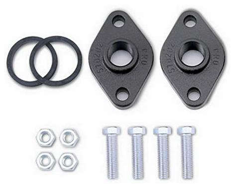 1-1/2" NPT Cast Iron Flange Set