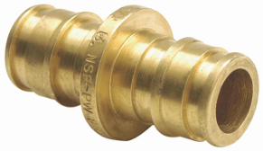 1 X3/4 PEX BRASS COUPLING