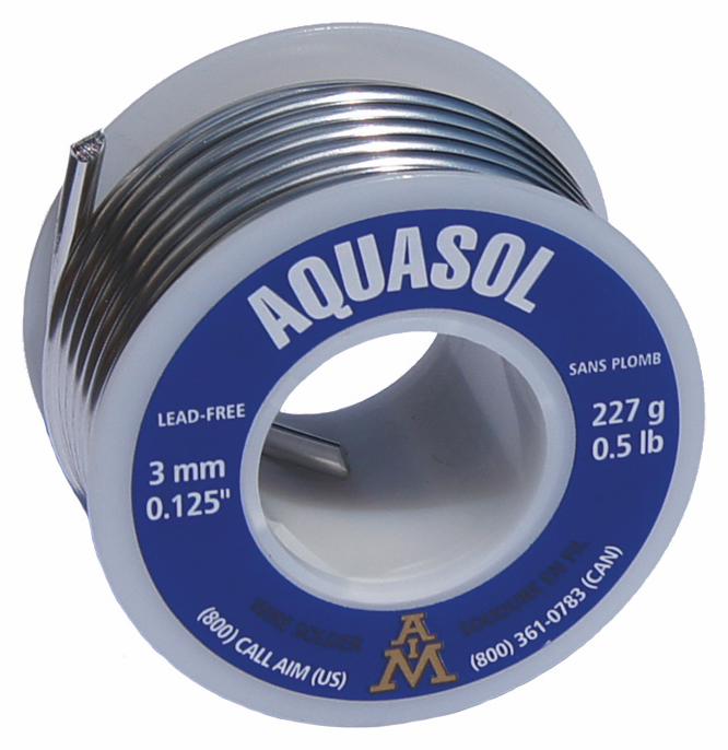 AQUASOL 3 MM SOLDER 227G