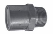 CPVC HUB X 1 MALE BRASS