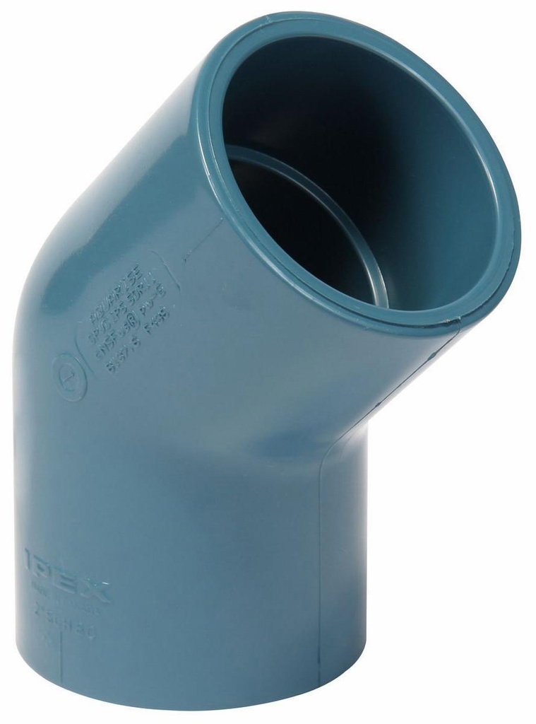 2"x45D CPVC ELBOW SxS AQUARISE
