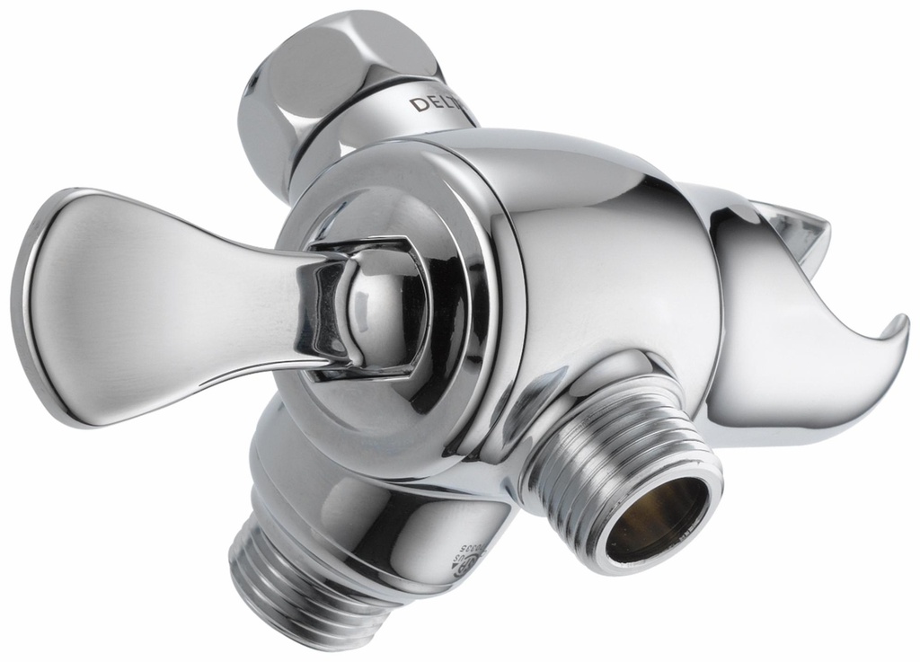 3-Way Shower Arm Diverter with Hand Shower Mount