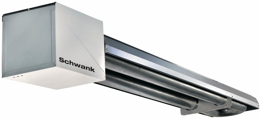 Schwank P40-R Residential 10 Ft Packaged "U" Tube Vented Room Heater, 120 Volt, 40 Ng