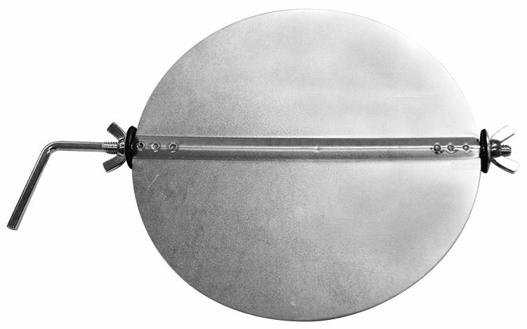 4" Commercial Pipe Damper 24ga