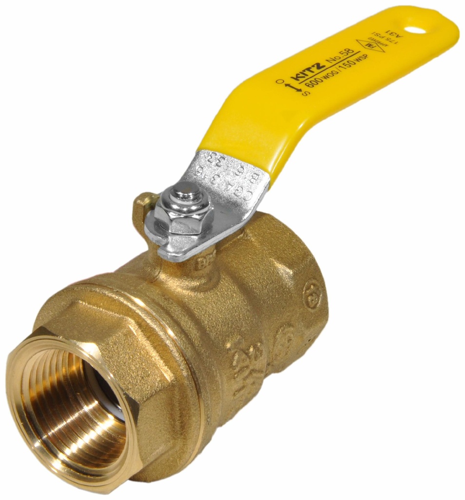 1/4 IP KITZ BALL VALVE 58