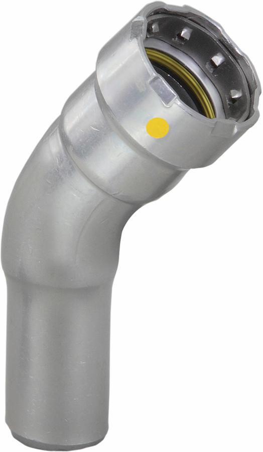 1/2 M.GAS FTGXP 45 ELBOW