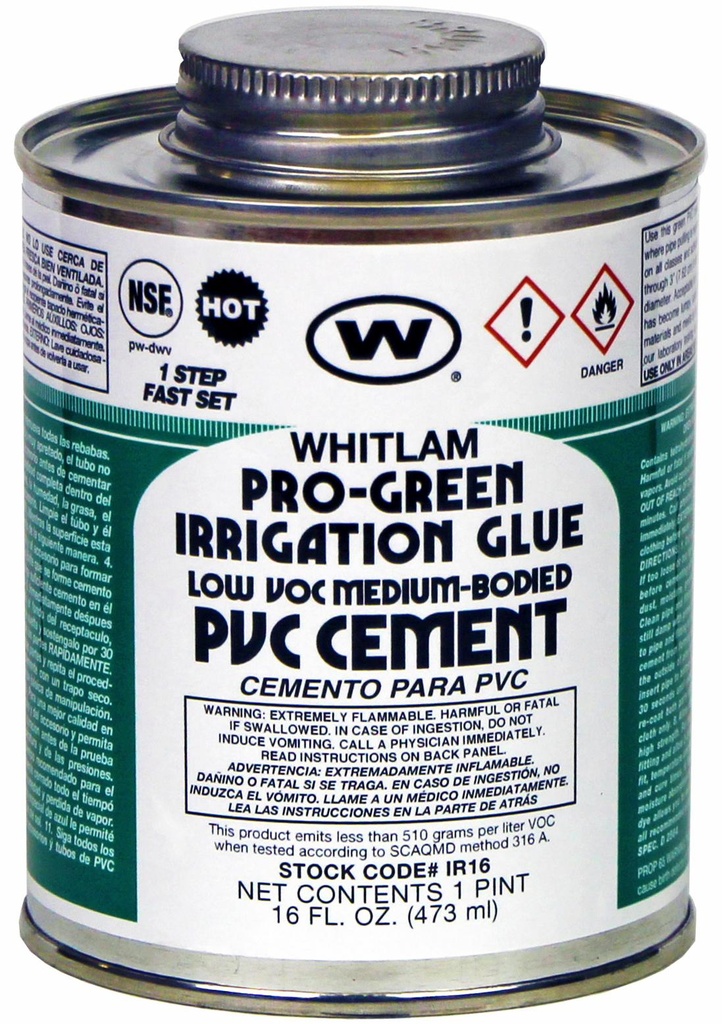 473ml Pro-Green PVC Cement
