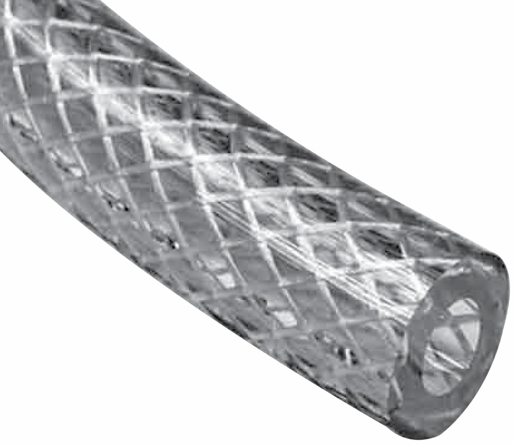TUBE 1/4 ID X 1/2  OD BRAID