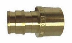 3/4" Female Sweat Brass Adapter Cold Expansion F1960