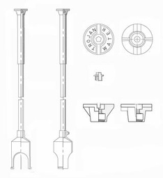 [4880865] 8.0'-10.' S.BOX LESS ROD