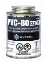 [7999912] 473ml D3DS PVC-80 CSA PVC Cement Grey