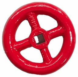 [3809540] RED HANDWHEEL FOR 2.5 VALVE