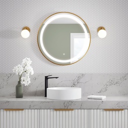 [3749445] Effect Illuminated 30" Round Mirror with Touch Switch