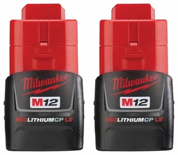 [4526252] M12 RedLithium Compact Battery Pack (2 Pack)