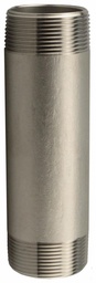 [7110400] 1-1/2X4 STAINLESS THRD 150# NIP