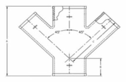 [7723064] 4 MJ DOUBLE WYE