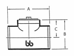 [7726120] 3 MJ LINE C/O TEE W/PLUG 63980