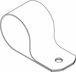 [3805310] 1 CPVC GALVANIZED PIPE STRAP #075