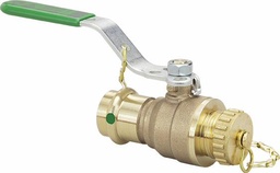 [6516930] 1/2" x 3/4" Viega ProPress ball valve P x Hose