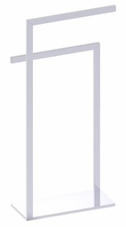 [3030405] Square Free Standing Double Towel Rail