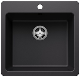 [1217262] Liven 21 1 Bowl Dual Mount Kitchen Sink