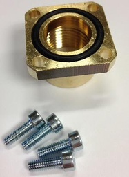 [3659943] STRAIGHT FLANGE 1-2 NPT KIT