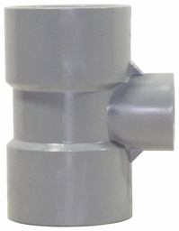 [3256310] 3/4"x1/2" CPVC SCH80 RED. TEE SOCxSOCxSOC CORZAN