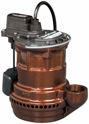 [1582590] 1/4 HP 1-Phase 115V Cast Iron Sump Pump with VMF Switch and 25' Cord