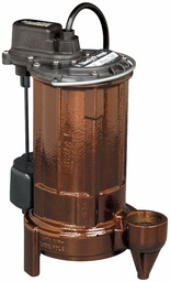 [1582890] 1/2 HP 1-Phase 115V Cast Iron Sump Pump with 25' Cord and VMF Switch