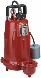 [1584610] 2 HP, Effluent Pump, 3 PH, 208-230V, 25' cord, 1.5" / 2" disch., Manual