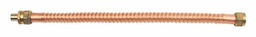 [1699667] 18" Copper-Flex Water Heater Connector 3/4" FIP x 3/4" Pex Barb