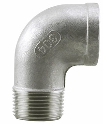 [7119899] SS304SE-10 - '1" 304SS Str Elbow Iso4144'