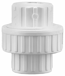 [7642146] 457-010 - '1" Slip x Slip Union O-Ring Type - Schedule 40 PVC'