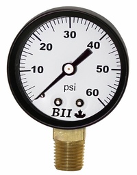 [6649902] PG-60 - '2" Dry Gauge 1/4" Lm 0-60'