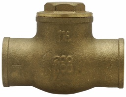 [3505026] 08060612NL - 'NO LEAD 1-1/4"CxC SWING CHECK'