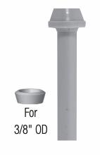 [1690500] 12" Pex Faucet Riser 3/8" OD