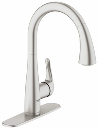 [3090066] Elberon Kitchen Faucet with Pulldown Spray